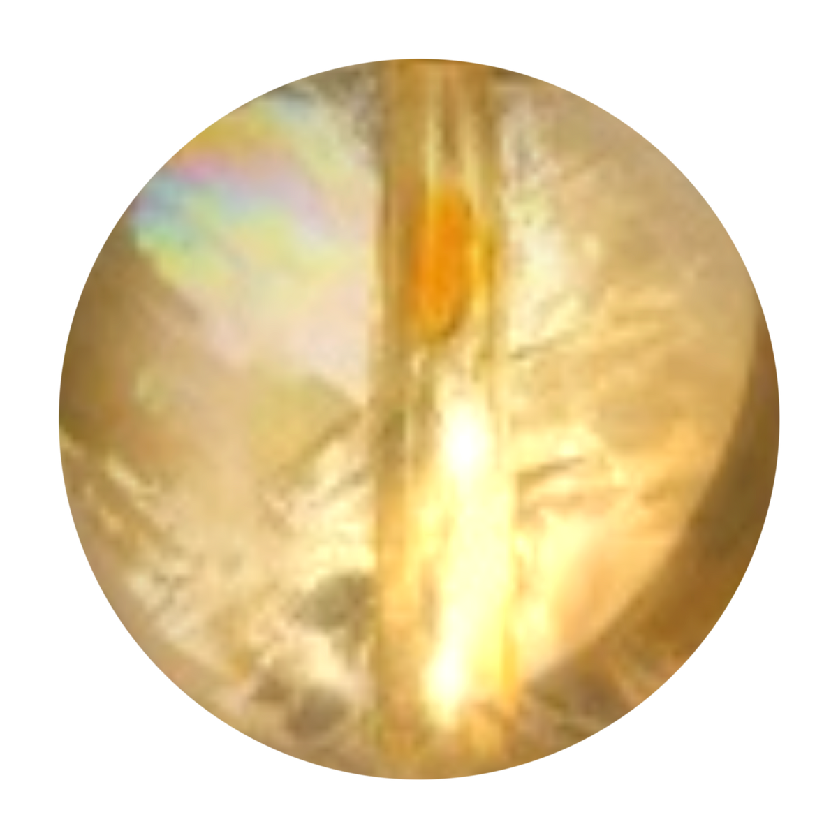 Rutilated Quartz 8mm product bead
